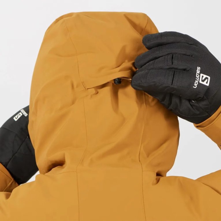 Chaquetas Aislantes Salomon Highland Hombre Amarillos | MX PXYK657